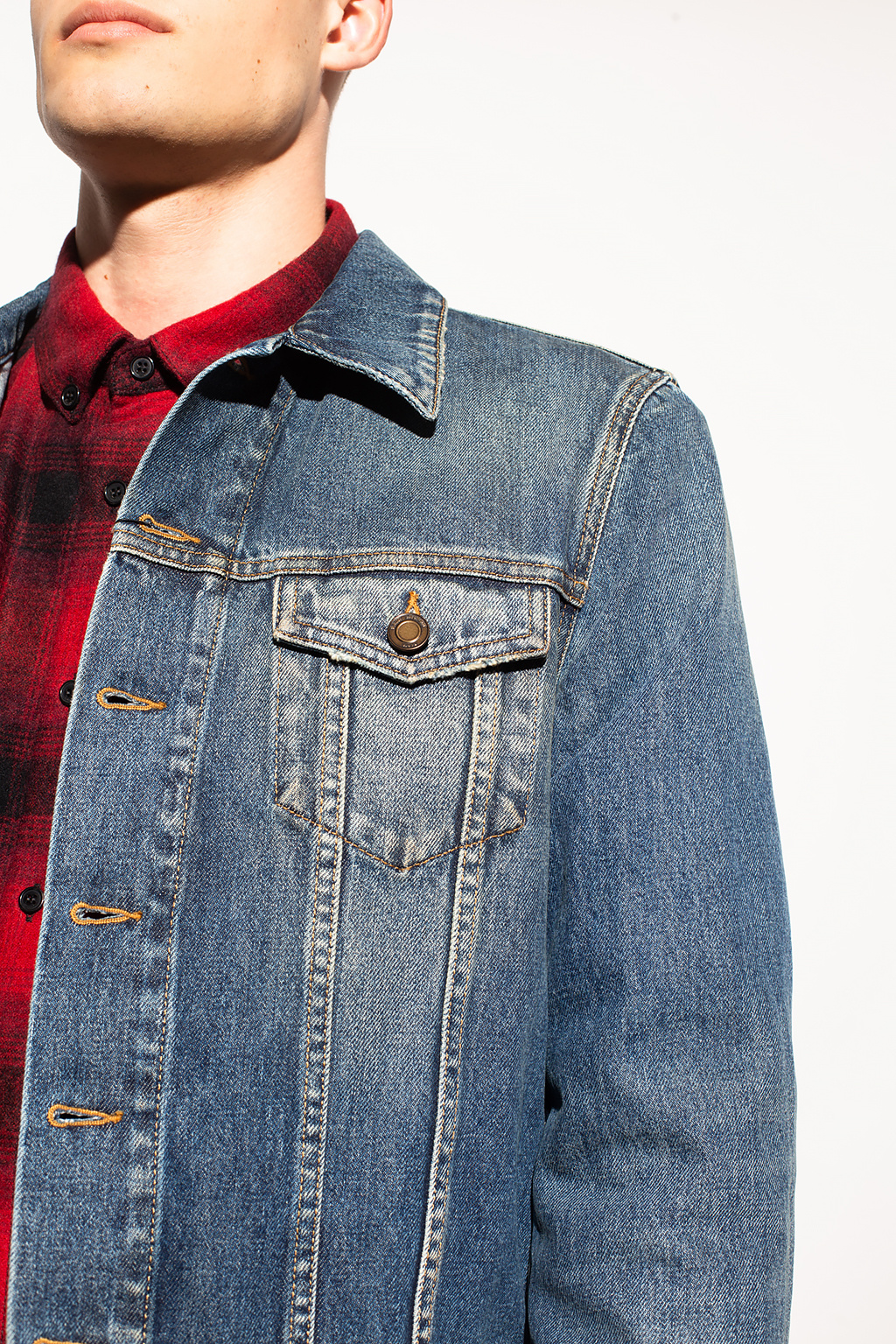 Blue saint denim clearance jacket